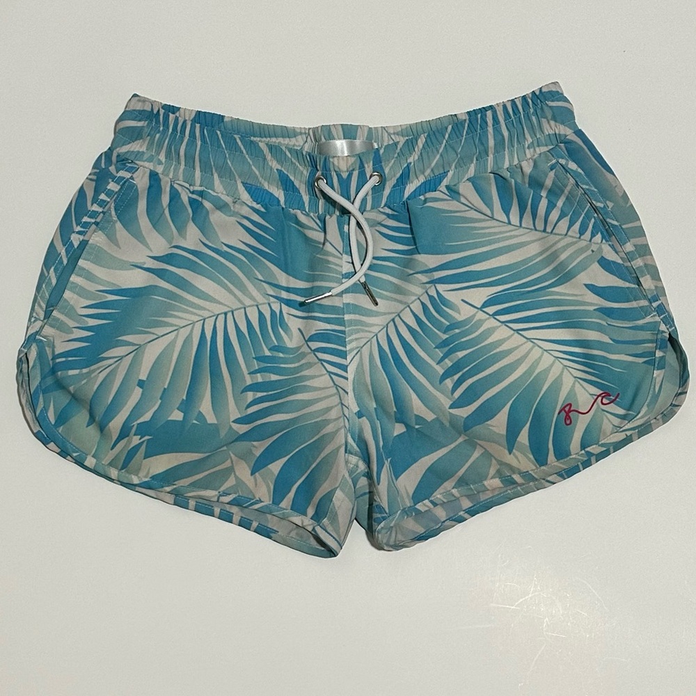 Rain Clothing Co. Palm Leaf Print Swim Shorts with Pockets – Size Medium
